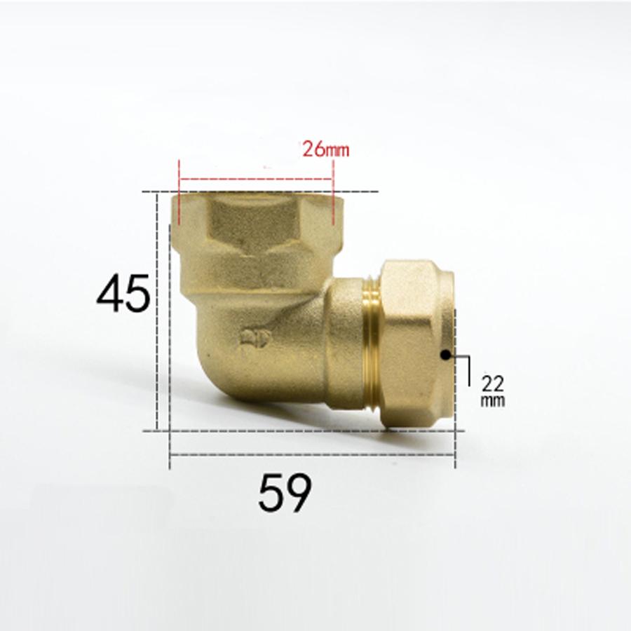 Fit-tubo de compressão de latã - Compression Fitting Brass avaliação e preço
