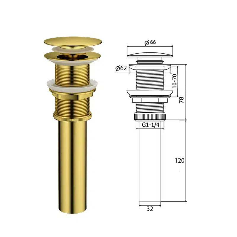 Válvula de Drenagem Pop-Up par - Drain Pipe Clip avaliação e preço